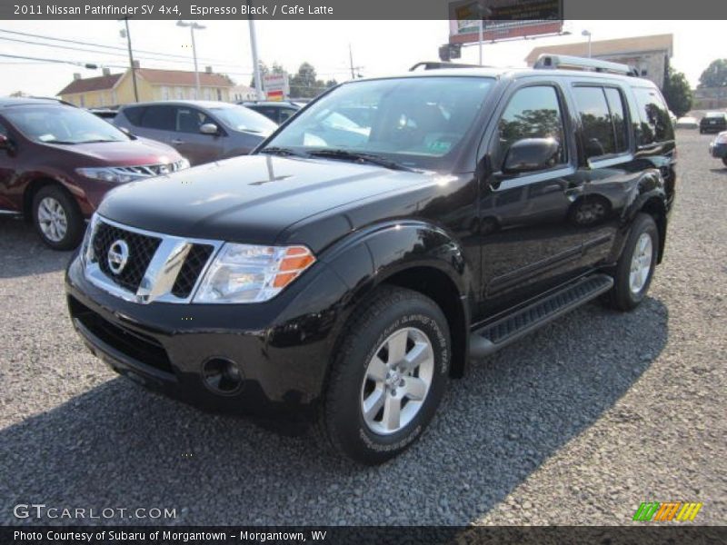 Espresso Black / Cafe Latte 2011 Nissan Pathfinder SV 4x4