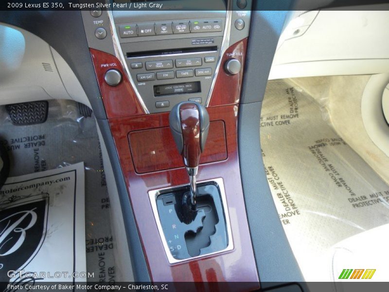 Tungsten Silver Pearl / Light Gray 2009 Lexus ES 350