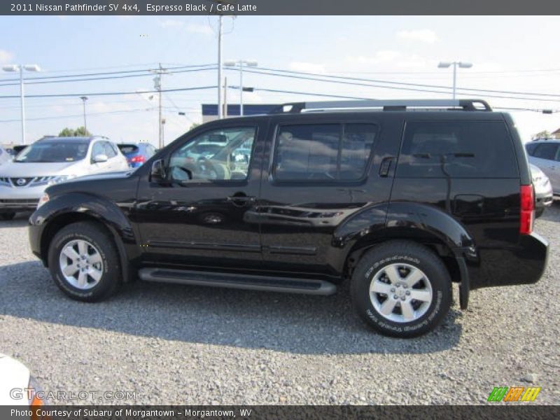 Espresso Black / Cafe Latte 2011 Nissan Pathfinder SV 4x4