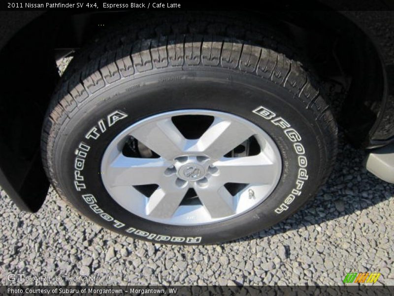 Espresso Black / Cafe Latte 2011 Nissan Pathfinder SV 4x4