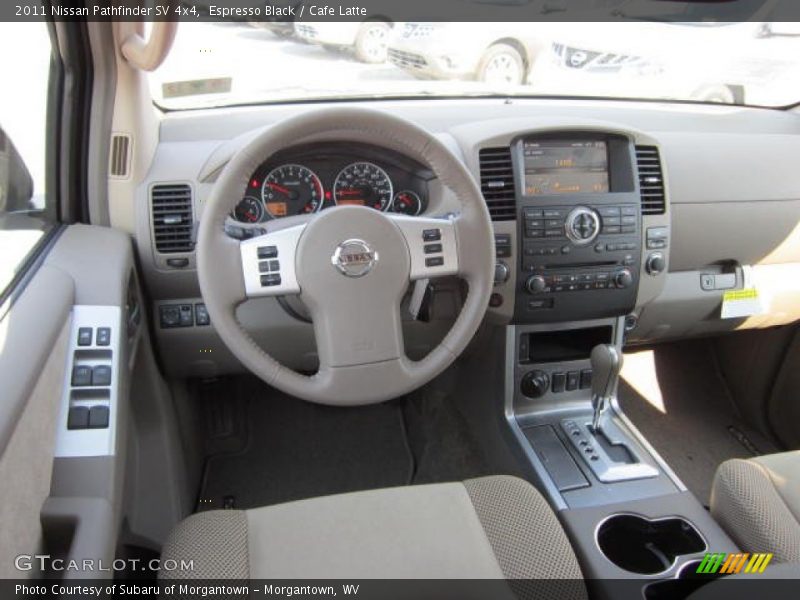 Espresso Black / Cafe Latte 2011 Nissan Pathfinder SV 4x4
