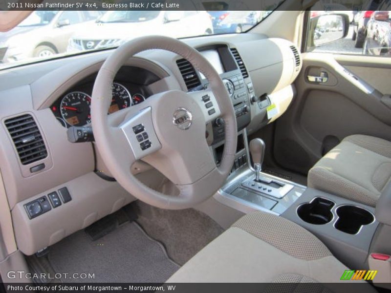 Espresso Black / Cafe Latte 2011 Nissan Pathfinder SV 4x4