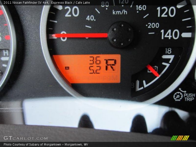 Espresso Black / Cafe Latte 2011 Nissan Pathfinder SV 4x4