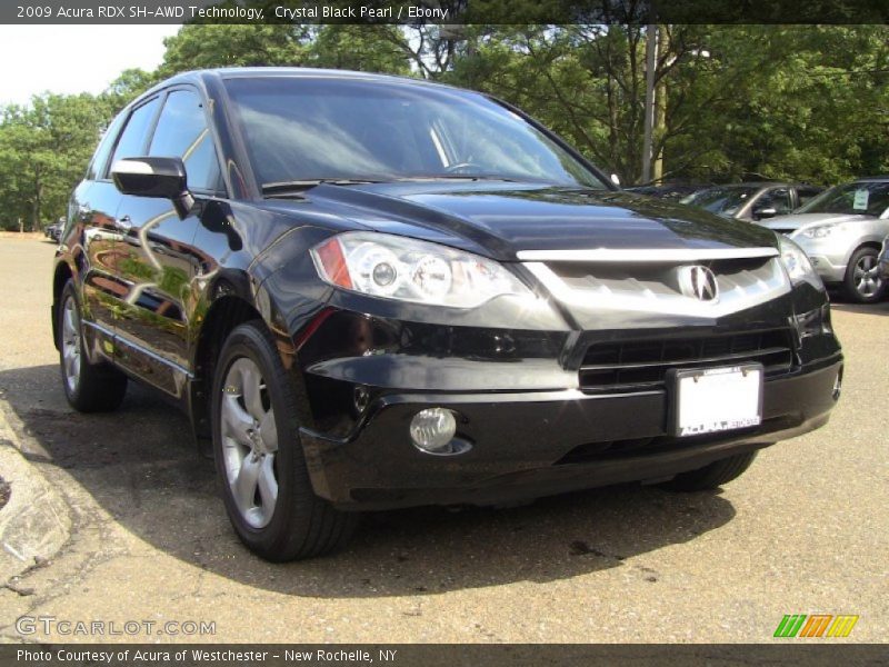 Crystal Black Pearl / Ebony 2009 Acura RDX SH-AWD Technology