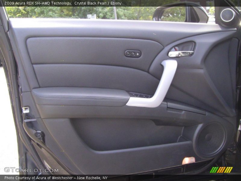 Crystal Black Pearl / Ebony 2009 Acura RDX SH-AWD Technology