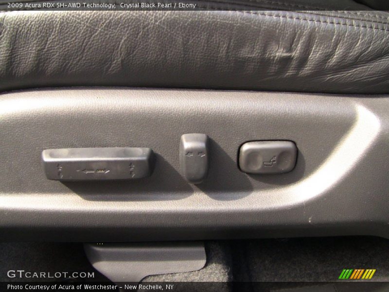 Crystal Black Pearl / Ebony 2009 Acura RDX SH-AWD Technology
