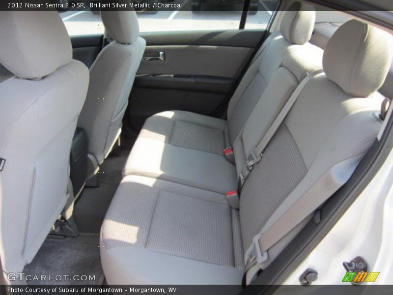 Brilliant Silver Metallic / Charcoal 2012 Nissan Sentra 2.0 SR