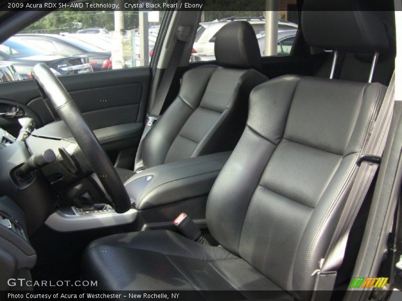 Crystal Black Pearl / Ebony 2009 Acura RDX SH-AWD Technology