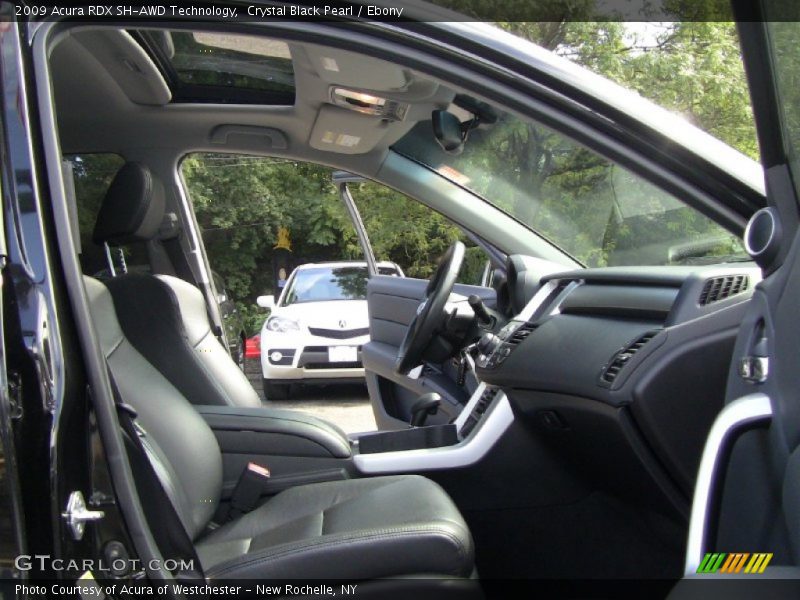 Crystal Black Pearl / Ebony 2009 Acura RDX SH-AWD Technology