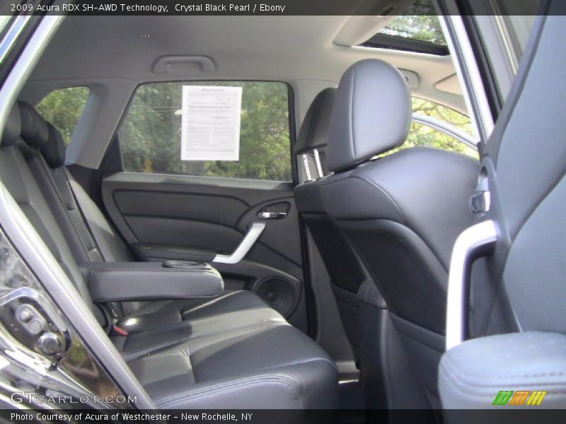 Crystal Black Pearl / Ebony 2009 Acura RDX SH-AWD Technology