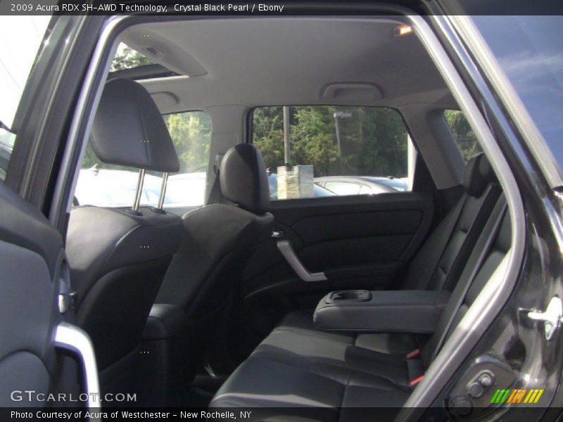 Crystal Black Pearl / Ebony 2009 Acura RDX SH-AWD Technology