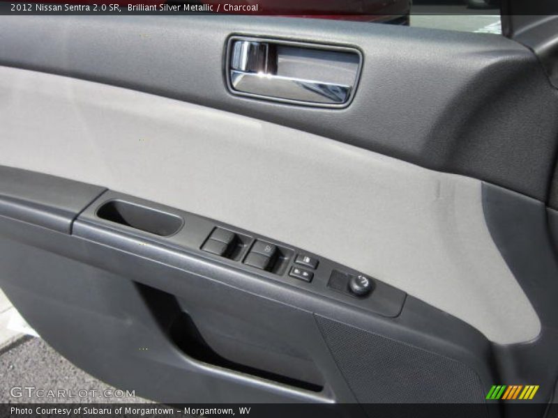 Brilliant Silver Metallic / Charcoal 2012 Nissan Sentra 2.0 SR