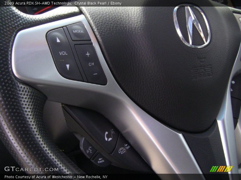 Crystal Black Pearl / Ebony 2009 Acura RDX SH-AWD Technology