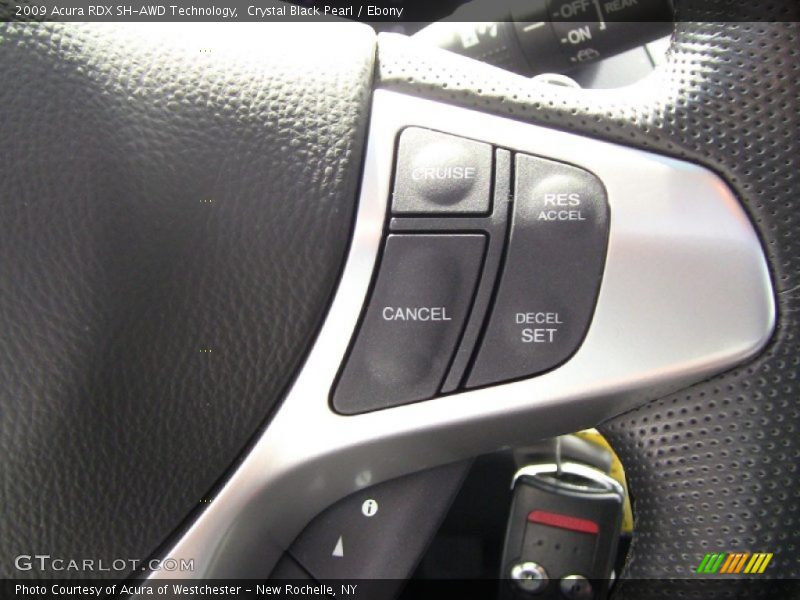 Crystal Black Pearl / Ebony 2009 Acura RDX SH-AWD Technology