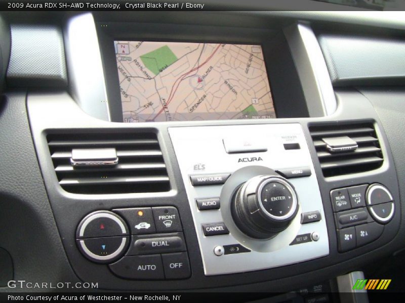Crystal Black Pearl / Ebony 2009 Acura RDX SH-AWD Technology