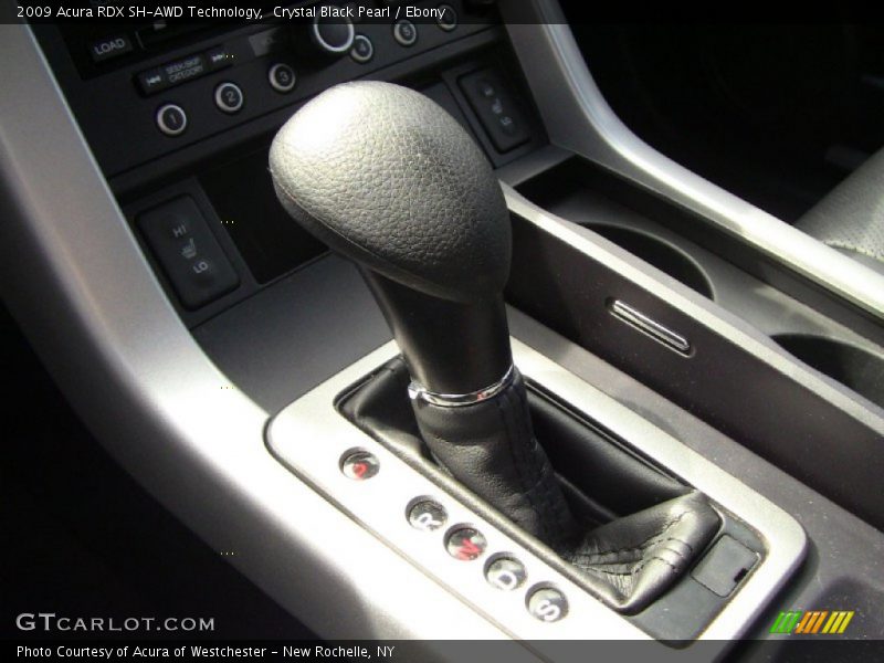 Crystal Black Pearl / Ebony 2009 Acura RDX SH-AWD Technology