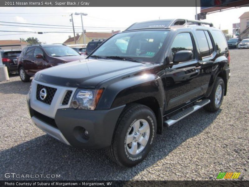 Super Black / Gray 2011 Nissan Xterra S 4x4