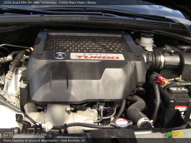 Crystal Black Pearl / Ebony 2009 Acura RDX SH-AWD Technology