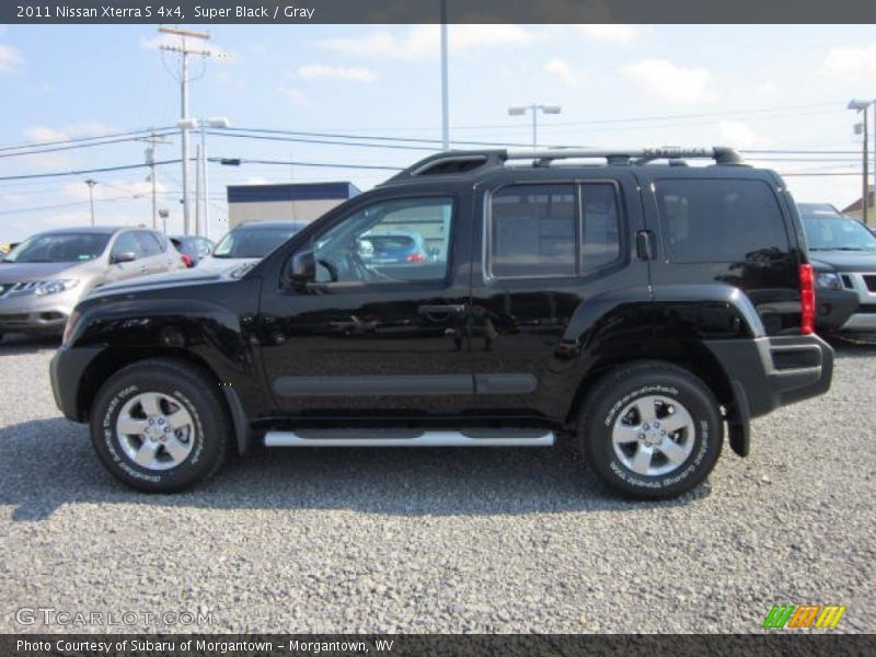Super Black / Gray 2011 Nissan Xterra S 4x4