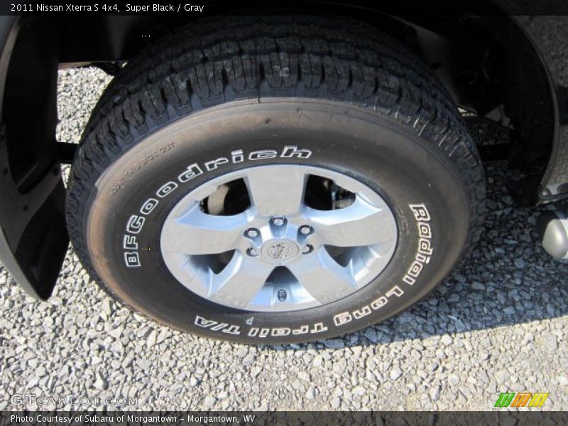 Super Black / Gray 2011 Nissan Xterra S 4x4