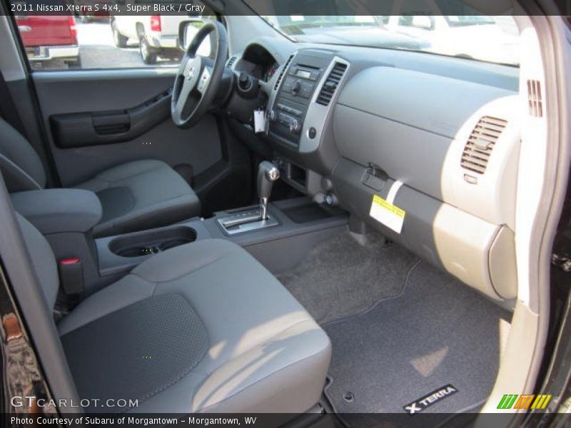 Super Black / Gray 2011 Nissan Xterra S 4x4