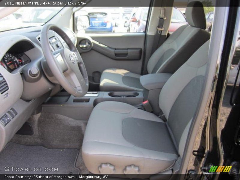 Super Black / Gray 2011 Nissan Xterra S 4x4