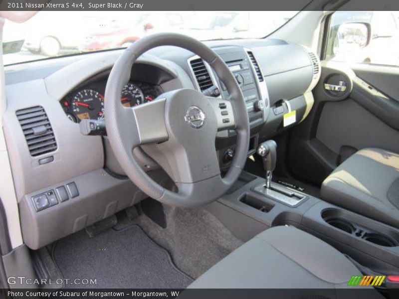 Super Black / Gray 2011 Nissan Xterra S 4x4