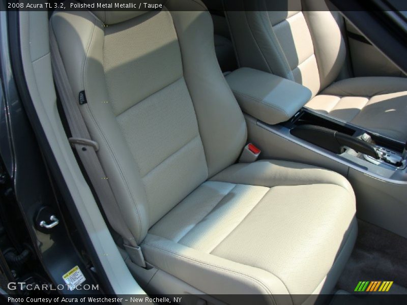 Polished Metal Metallic / Taupe 2008 Acura TL 3.2