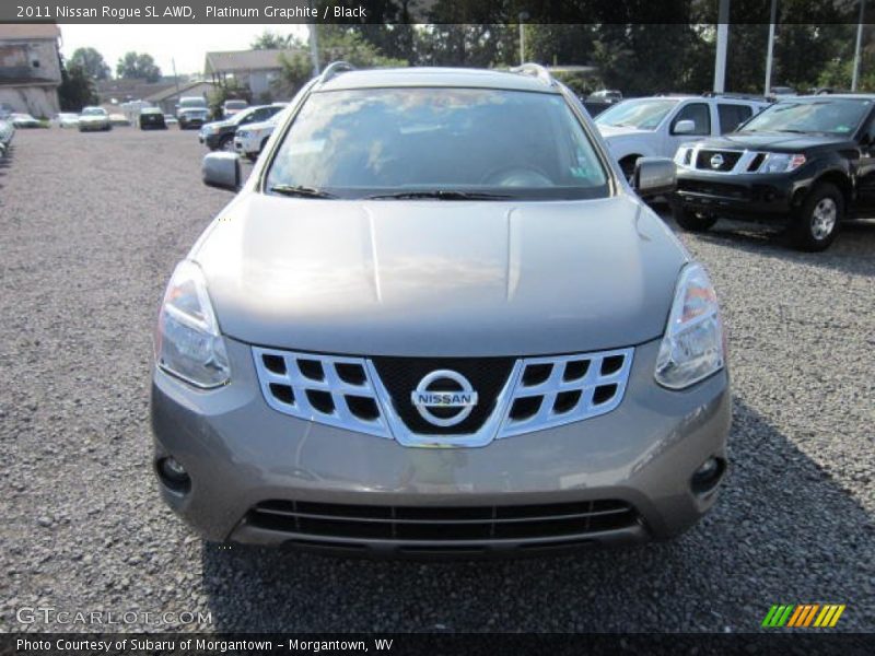 Platinum Graphite / Black 2011 Nissan Rogue SL AWD