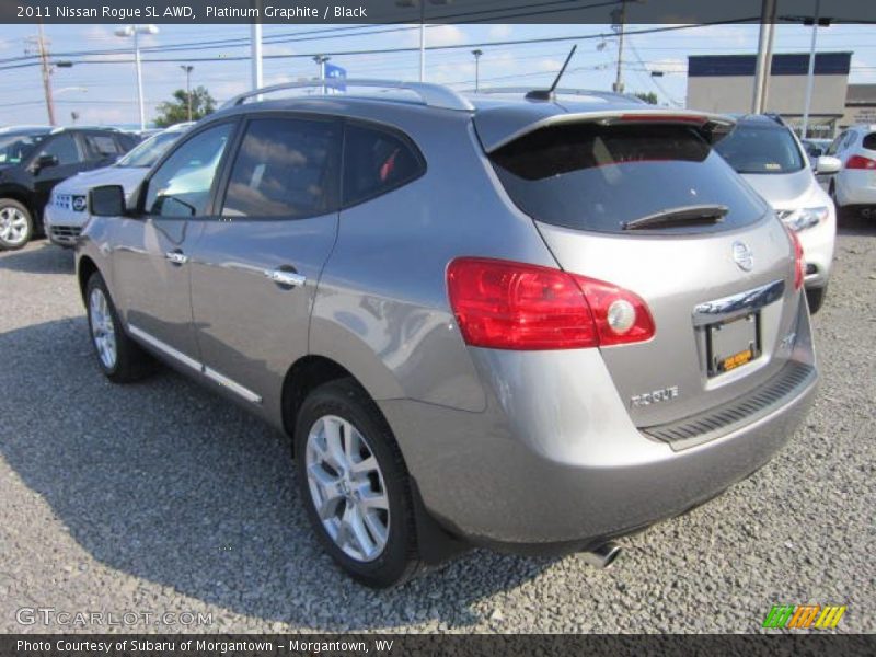 Platinum Graphite / Black 2011 Nissan Rogue SL AWD