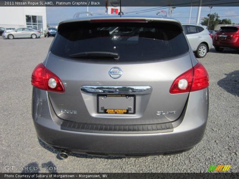 Platinum Graphite / Black 2011 Nissan Rogue SL AWD