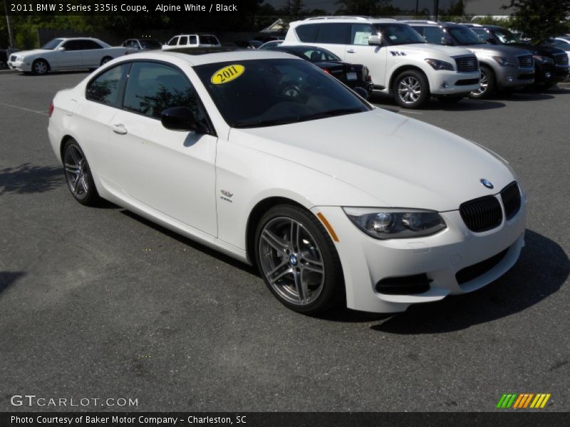 Front 3/4 View of 2011 3 Series 335is Coupe