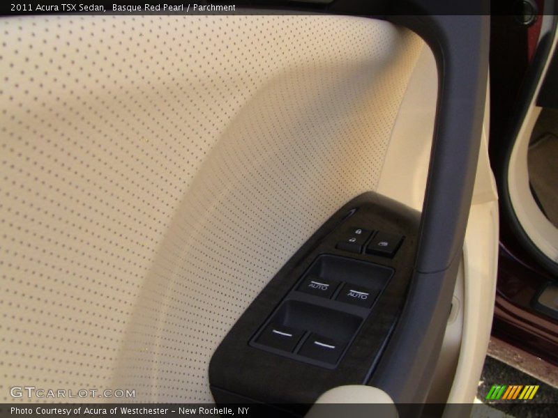 Basque Red Pearl / Parchment 2011 Acura TSX Sedan