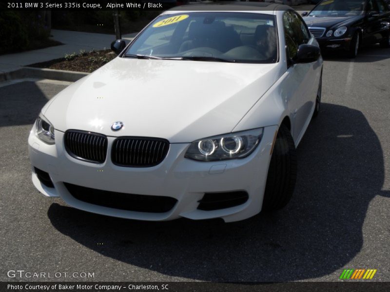 Alpine White / Black 2011 BMW 3 Series 335is Coupe