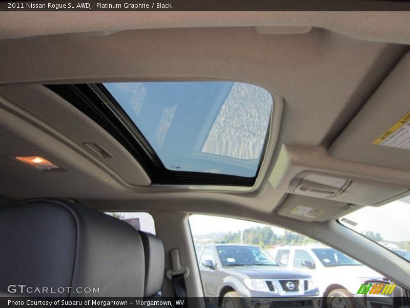 Platinum Graphite / Black 2011 Nissan Rogue SL AWD