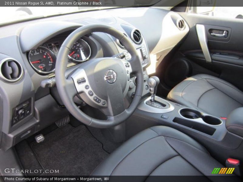 Platinum Graphite / Black 2011 Nissan Rogue SL AWD