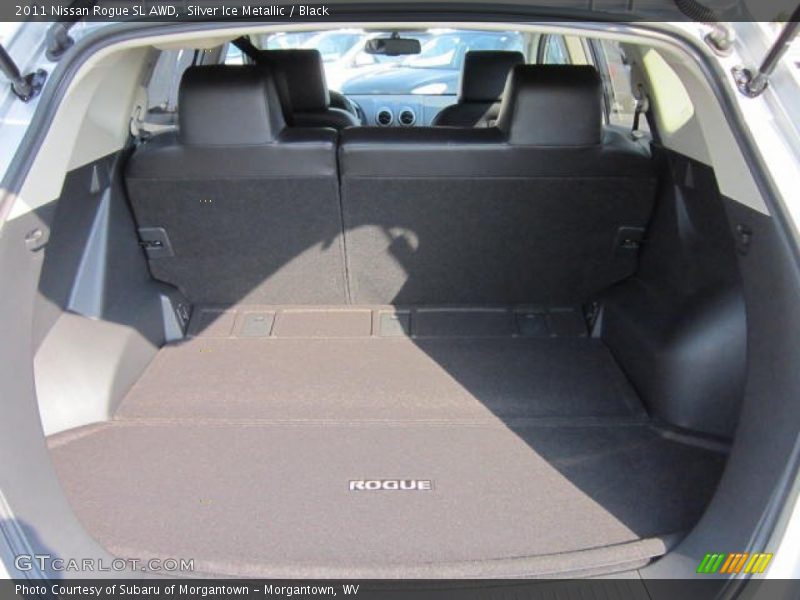Silver Ice Metallic / Black 2011 Nissan Rogue SL AWD
