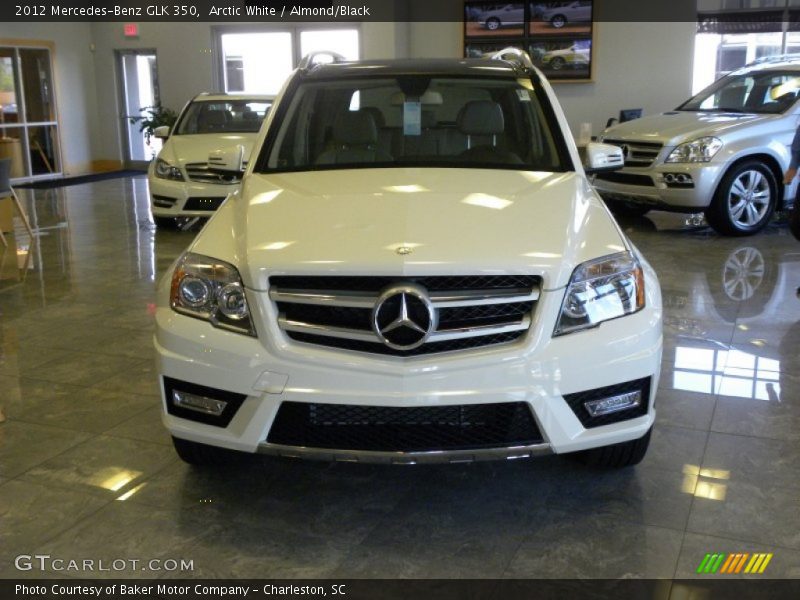 Arctic White / Almond/Black 2012 Mercedes-Benz GLK 350