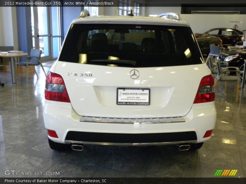 Arctic White / Almond/Black 2012 Mercedes-Benz GLK 350