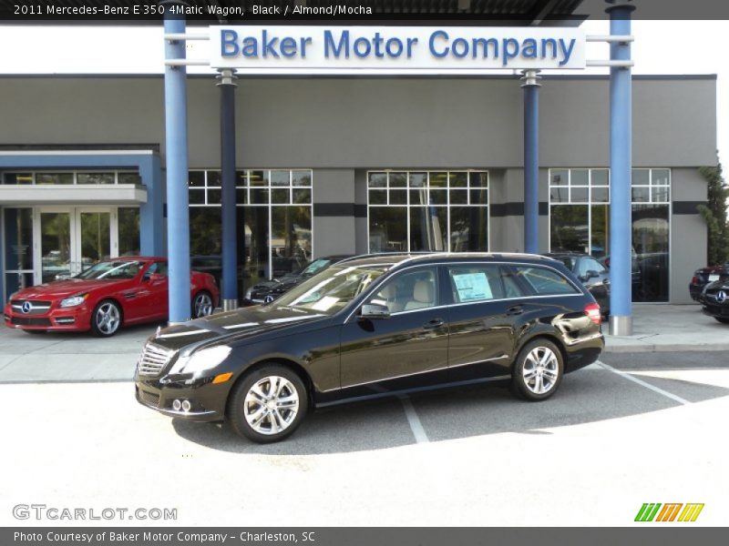 Black / Almond/Mocha 2011 Mercedes-Benz E 350 4Matic Wagon