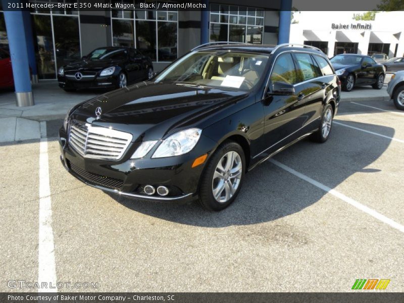 Black / Almond/Mocha 2011 Mercedes-Benz E 350 4Matic Wagon