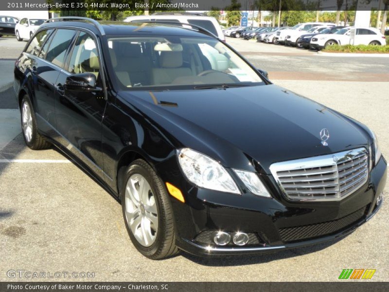 Black / Almond/Mocha 2011 Mercedes-Benz E 350 4Matic Wagon