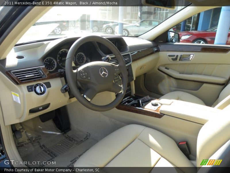 Black / Almond/Mocha 2011 Mercedes-Benz E 350 4Matic Wagon