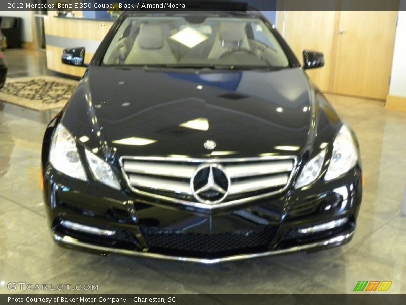 Black / Almond/Mocha 2012 Mercedes-Benz E 350 Coupe