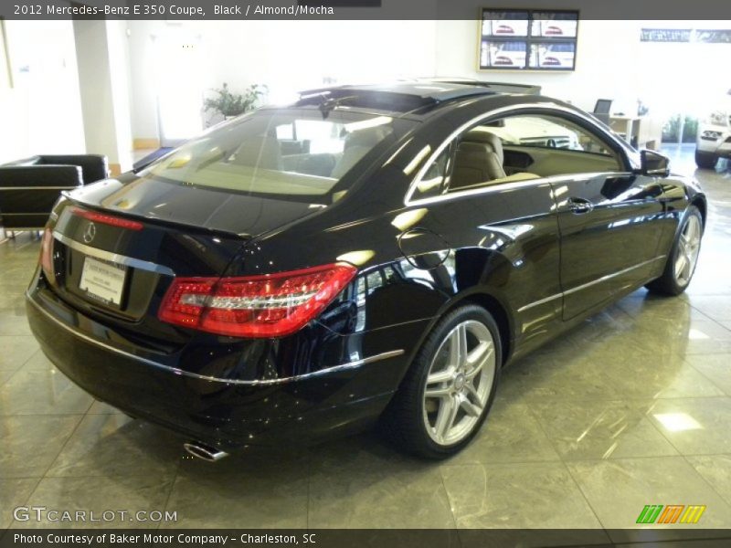 Black / Almond/Mocha 2012 Mercedes-Benz E 350 Coupe
