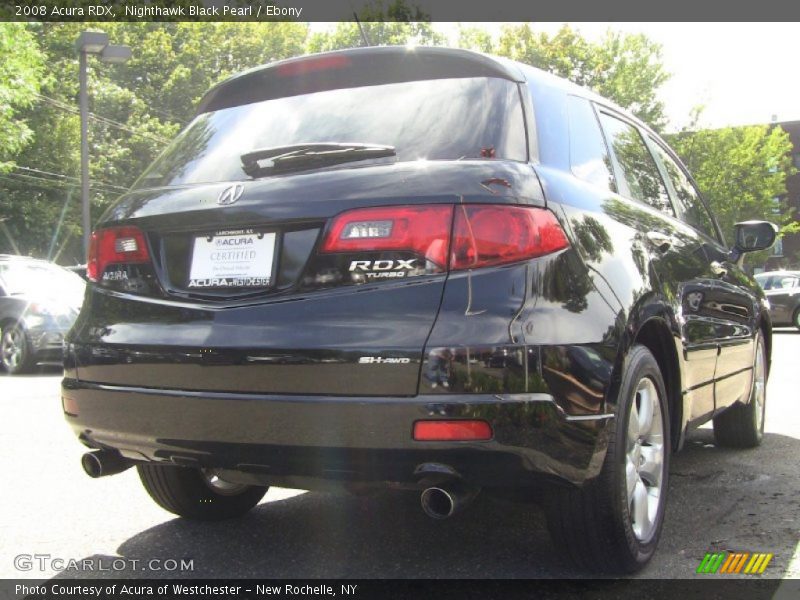 Nighthawk Black Pearl / Ebony 2008 Acura RDX