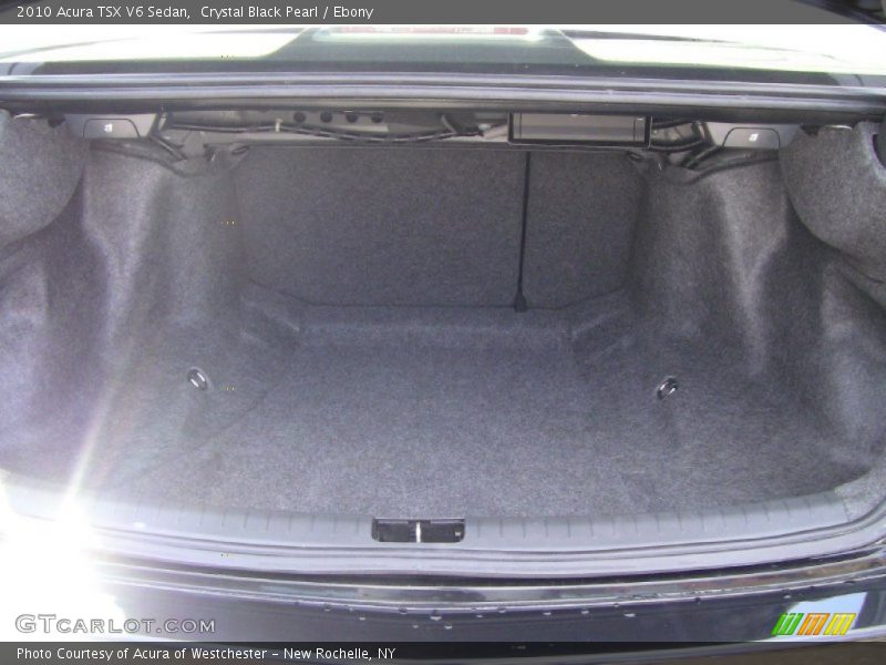 Crystal Black Pearl / Ebony 2010 Acura TSX V6 Sedan