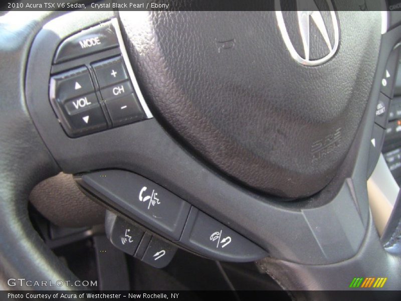 Controls of 2010 TSX V6 Sedan