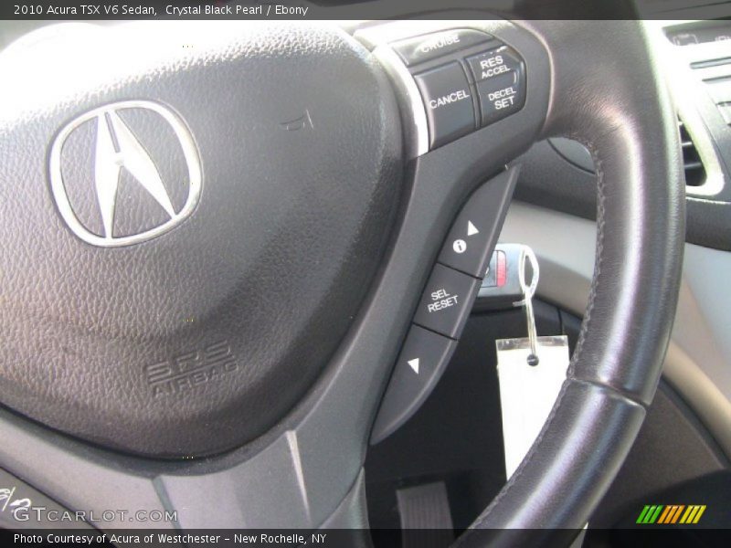 Controls of 2010 TSX V6 Sedan