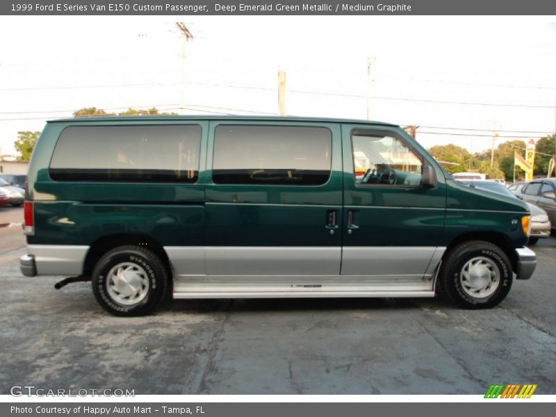  1999 E Series Van E150 Custom Passenger Deep Emerald Green Metallic